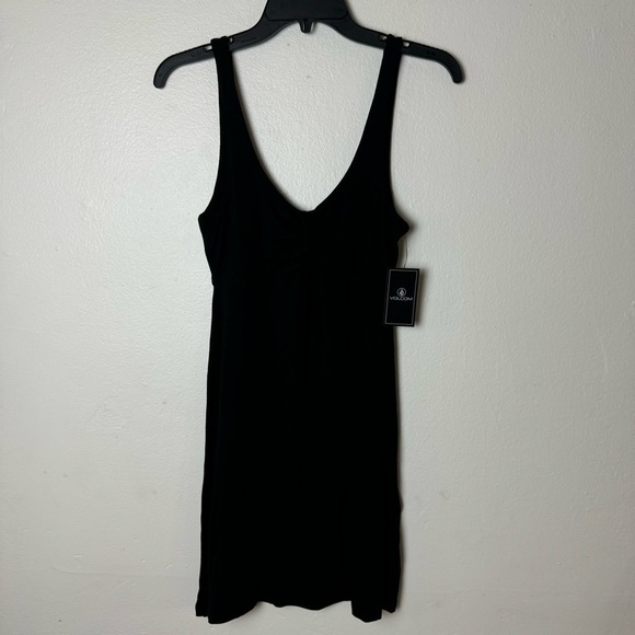 Volcom SWINGIN SUMMER MINI DRESS - BLACK - Picture 3 of 12